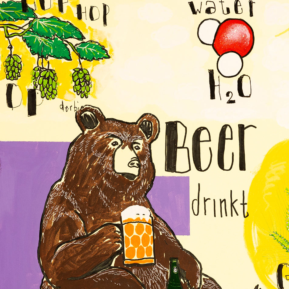 Beer drinkt beer