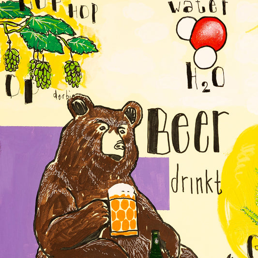 Beer drinkt beer